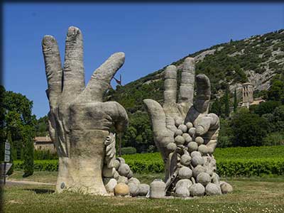 Vignoble et terroir viticole de Beaumes de Venise dans le Vaucluse