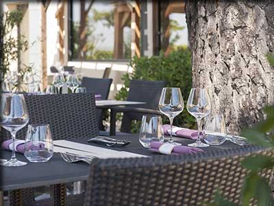 Restaurant Coteaux et Fourchettes à Cairanne