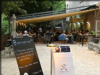 Restaurant Le Four à Chaux à Caromb dans le Vaucluse