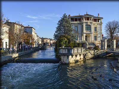 Commune de L'Isle sur la Sorgue dans le Vaucluse