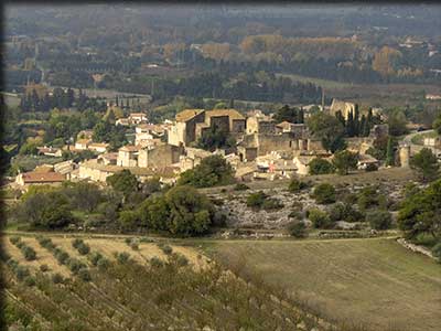Lagnes dans le Vaucluse terroir et vignobles