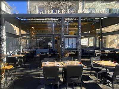 Restaurant l'Atelier de la Ferme à Malaucène dans le Vaucluse