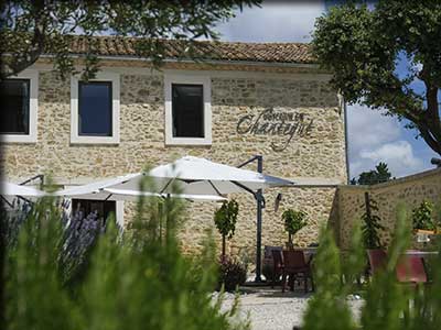Domaine de Chantegut à Sarrians dans le Vaucluse