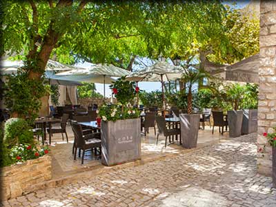 Restaurant Côté Terrasse à Séguret dans le Vaucluse