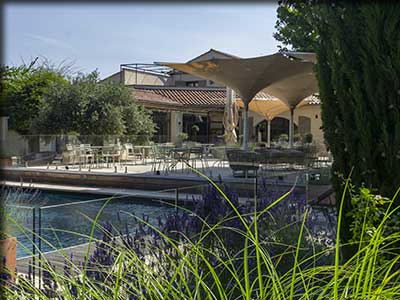 Restaurant la Villa Saint-Antoine à Violès dans le Vaucluse