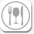 Icone restaurant sur place