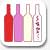  Vin rouge, rosé, blanc, bulle